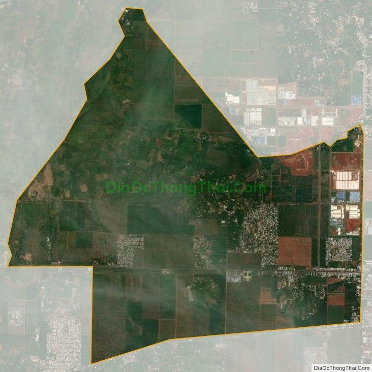Bản đồ vệ tinh phường Suối Tre, thành phố Long Khánh