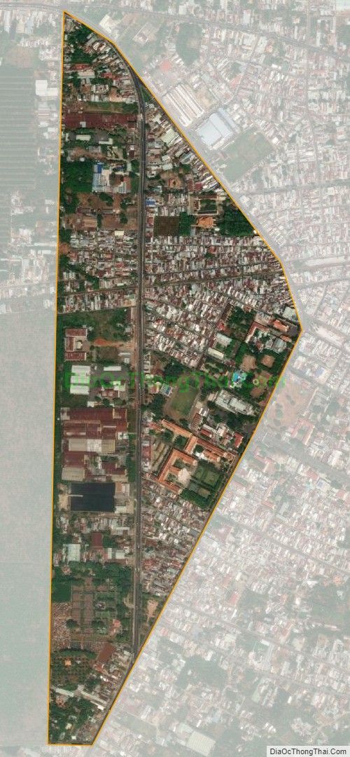 Bản đồ vệ tinh phường Xuân Bình, thành phố Long Khánh