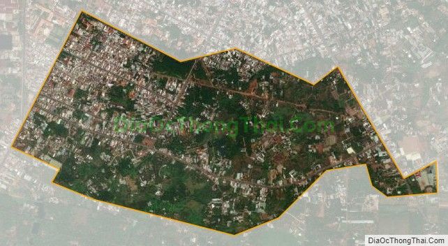 Bản đồ vệ tinh phường Xuân Hòa, thành phố Long Khánh