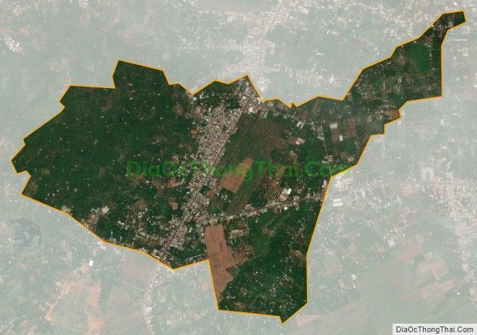 Bản đồ vệ tinh phường Xuân Tân, thành phố Long Khánh