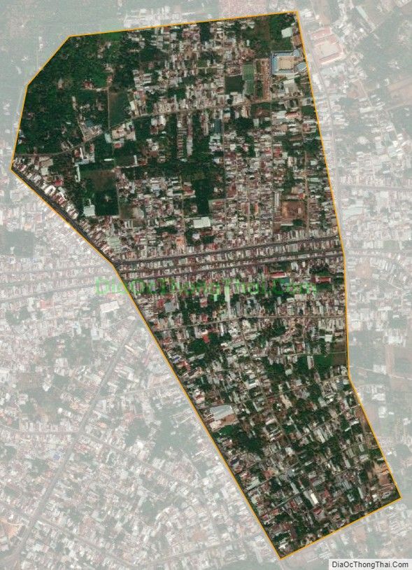 Bản đồ vệ tinh phường Xuân Thanh, thành phố Long Khánh