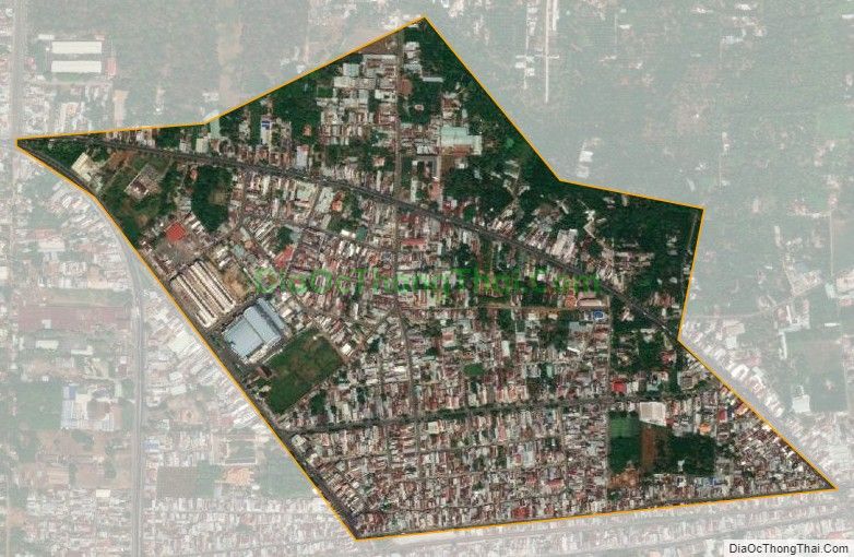 Bản đồ vệ tinh phường Xuân Trung, thành phố Long Khánh