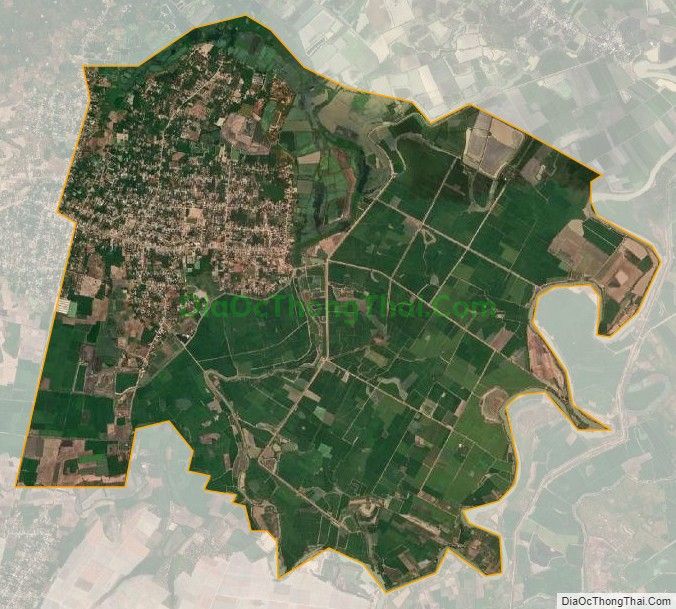 Bản đồ vệ tinh xã Phú Điền, huyện Tân Phú
