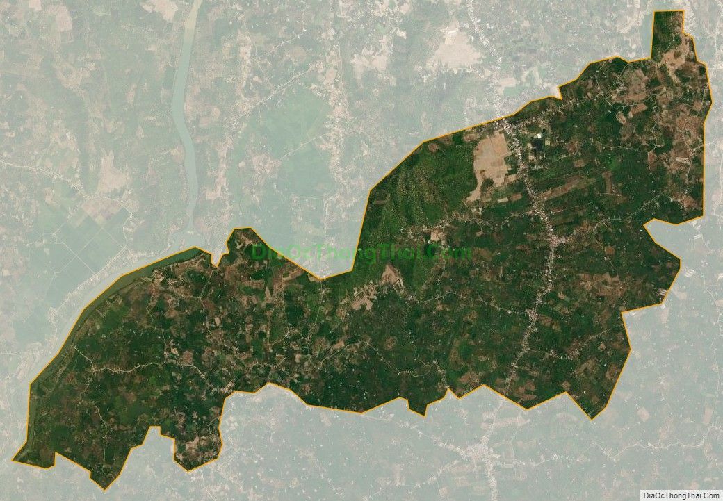 Bản đồ vệ tinh xã Phú Thịnh, huyện Tân Phú