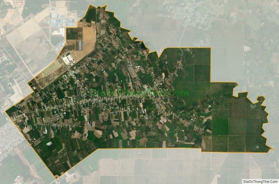 Bản đồ vệ tinh xã An Viễn, huyện Trảng Bom