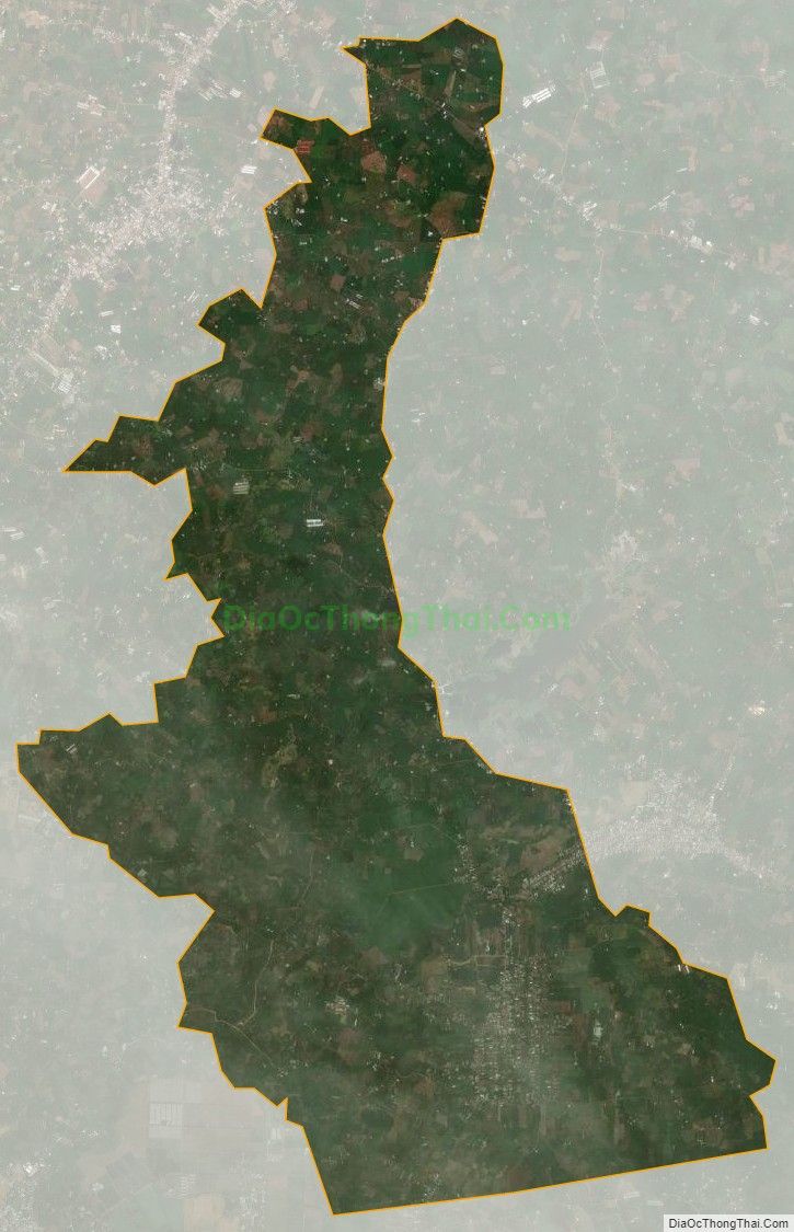 Bản đồ vệ tinh xã Sông Thao, huyện Trảng Bom