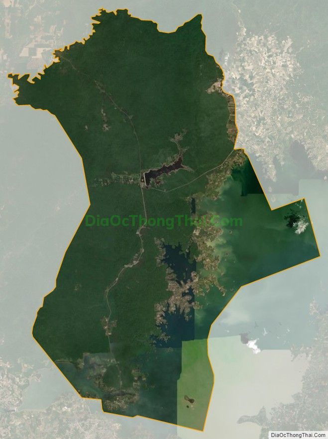Bản đồ vệ tinh xã Mã Đà, huyện Vĩnh Cửu