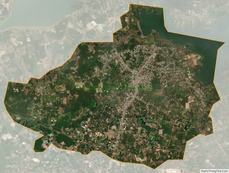 Bản đồ vệ tinh Thị trấn Vĩnh An, huyện Vĩnh Cửu