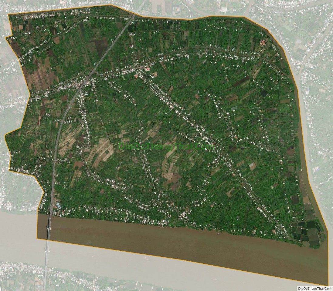 Bản đồ vệ tinh xã Tịnh Thới, thành phố Cao Lãnh