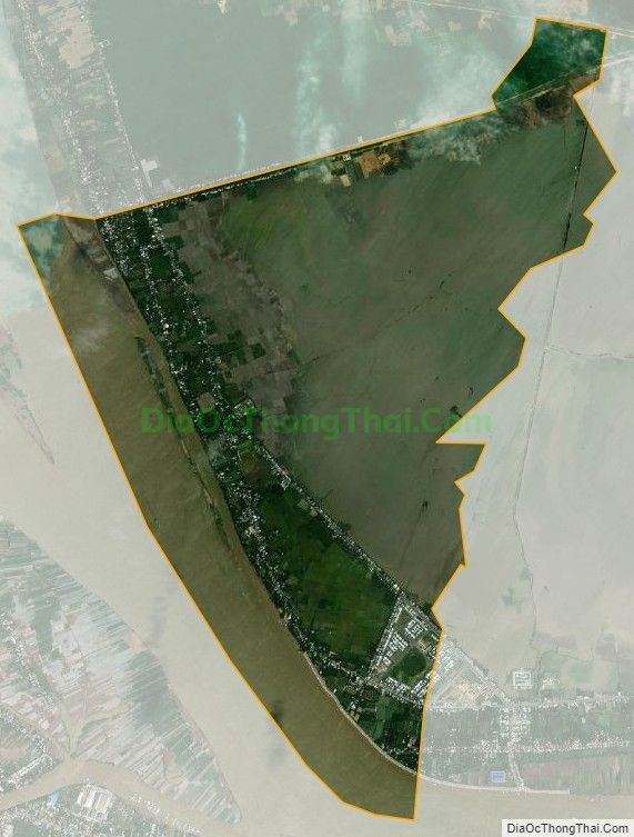 Bản đồ vệ tinh xã Thường Phước 2, huyện Hồng Ngự