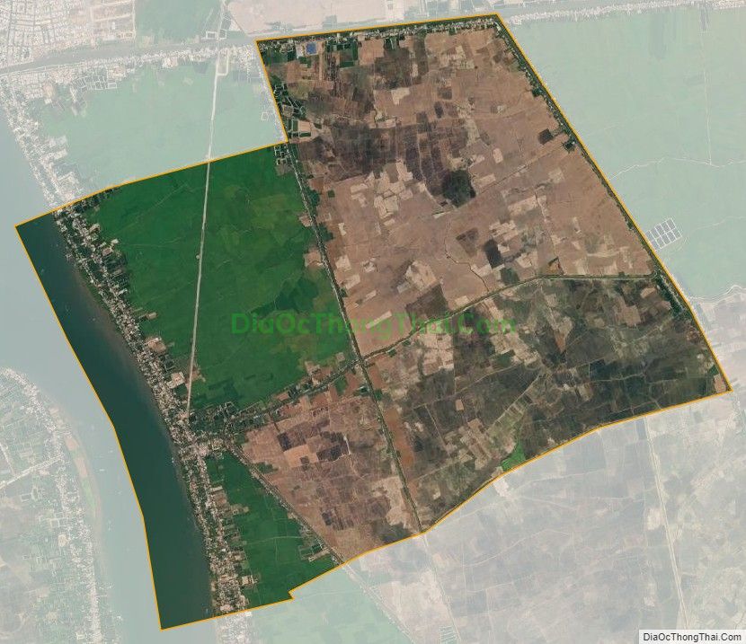 Bản đồ vệ tinh phường An Bình A, thành phố Hồng Ngự
