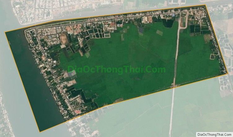 Bản đồ vệ tinh phường An Lộc, thành phố Hồng Ngự