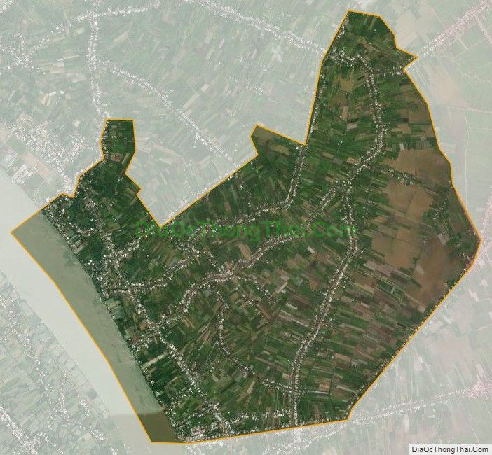 Bản đồ vệ tinh xã Vĩnh Thới, huyện Lai Vung