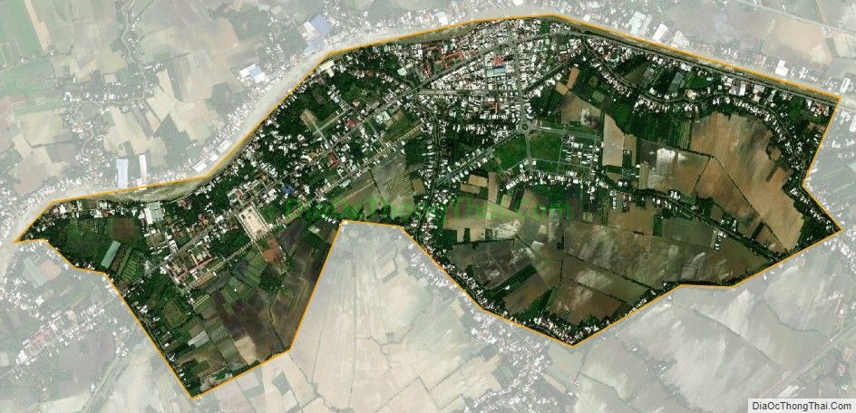 Bản đồ vệ tinh Thị trấn Lấp Vò, huyện Lấp Vò