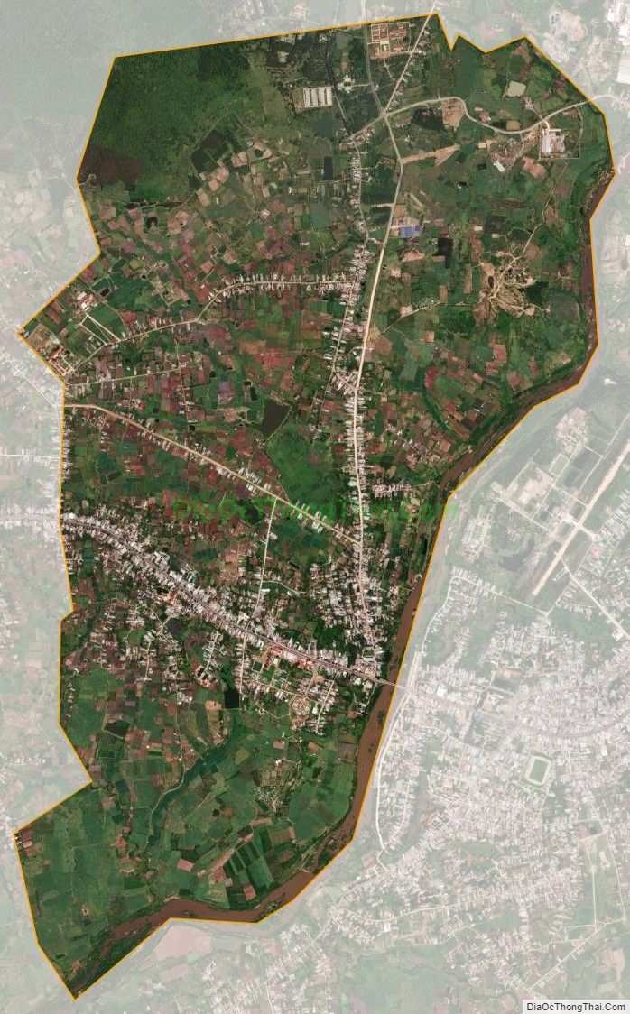 Bản đồ vệ tinh phường An Bình, thị xã An Khê