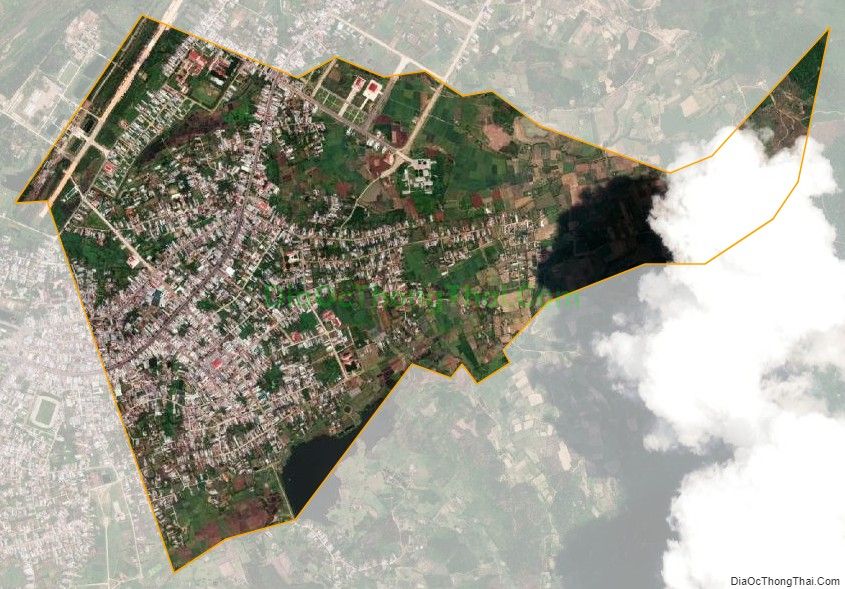 Bản đồ vệ tinh phường An Phú, thị xã An Khê