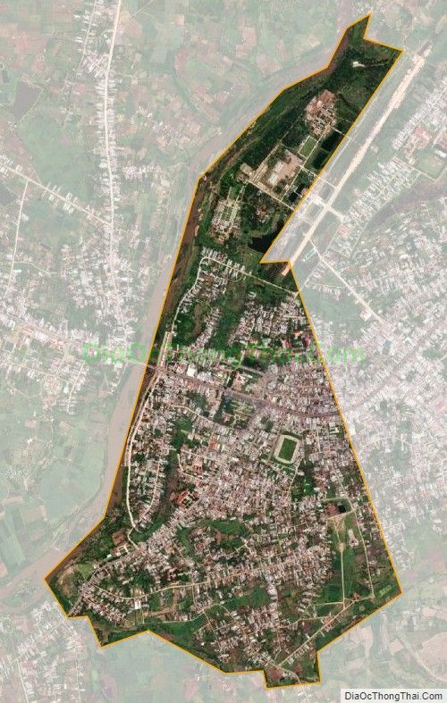 Bản đồ vệ tinh phường Tây Sơn, thị xã An Khê