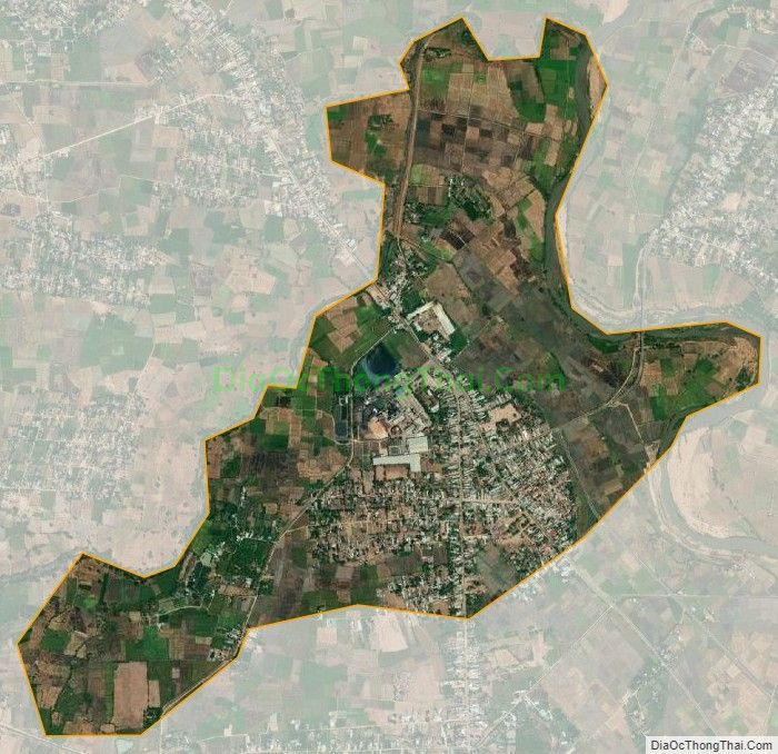 Bản đồ vệ tinh phường Cheo Reo, thị xã Ayun Pa