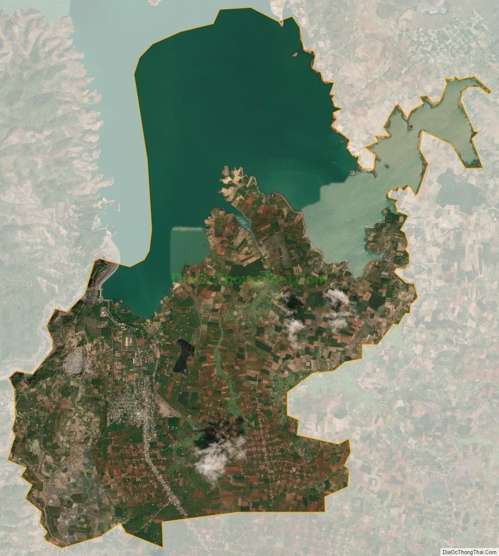 Bản đồ vệ tinh Thị trấn Ia Ly, huyện Chư Păh
