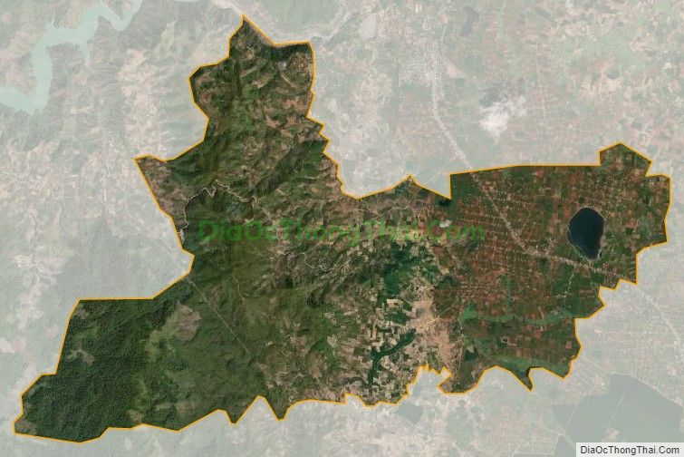 Bản đồ vệ tinh xã Ia Mơ Nông, huyện Chư Păh