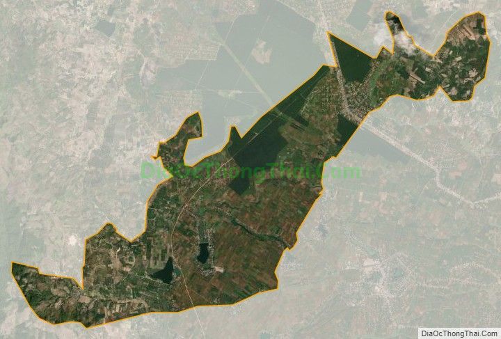 Bản đồ vệ tinh xã Ia Nhin, huyện Chư Păh
