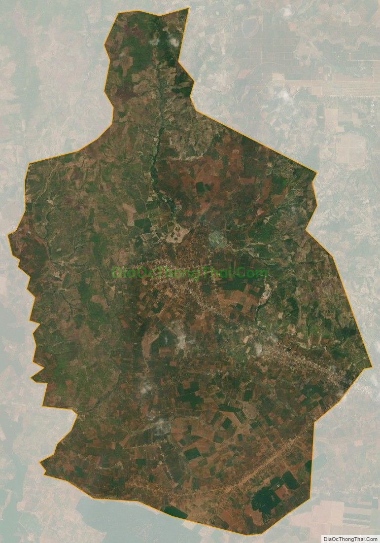 Bản đồ vệ tinh xã Bình Giáo, huyện Chư Prông