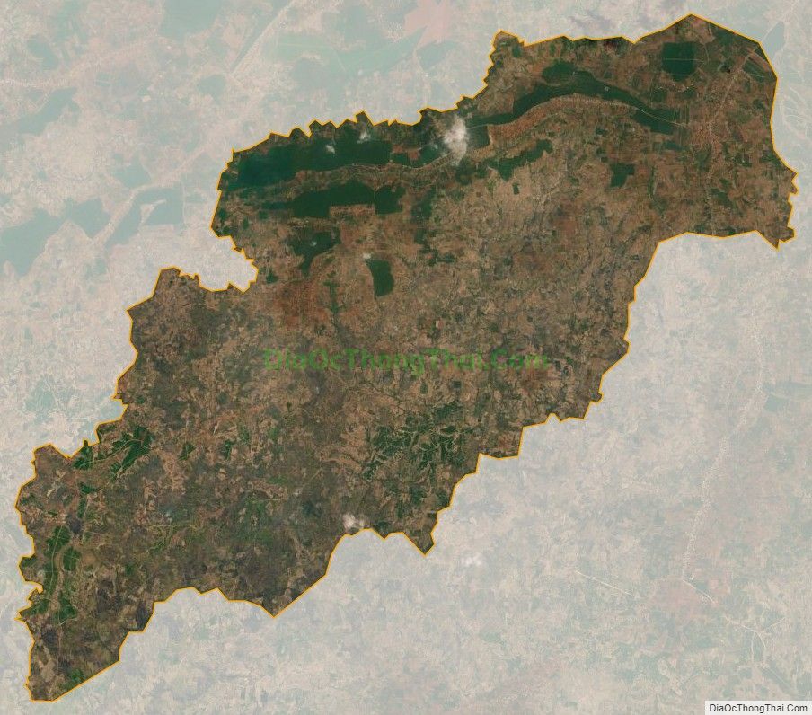 Bản đồ vệ tinh xã Ia Me, huyện Chư Prông