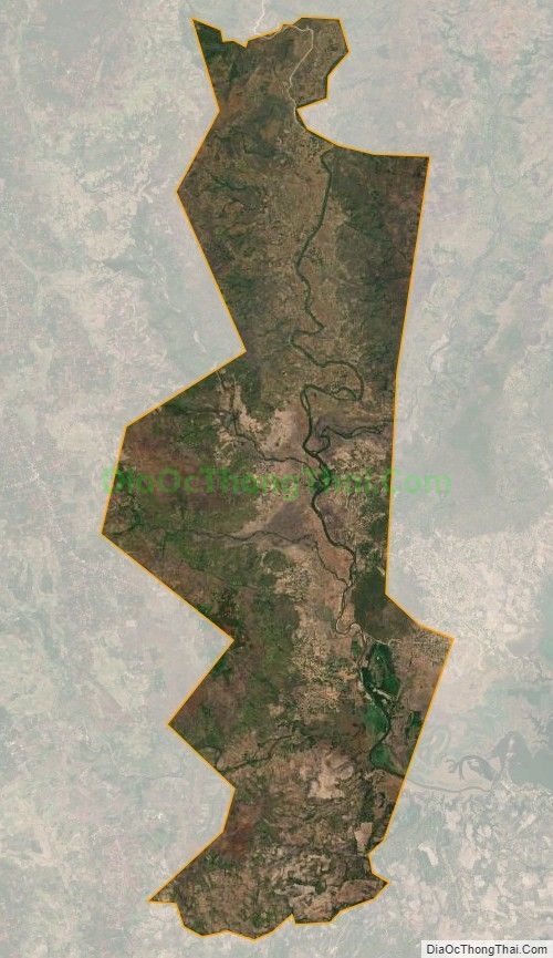 Bản đồ vệ tinh xã Ayun, huyện Chư Sê