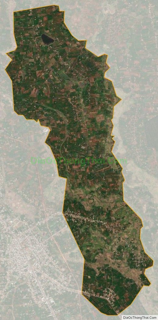 Bản đồ vệ tinh xã Dun, huyện Chư Sê