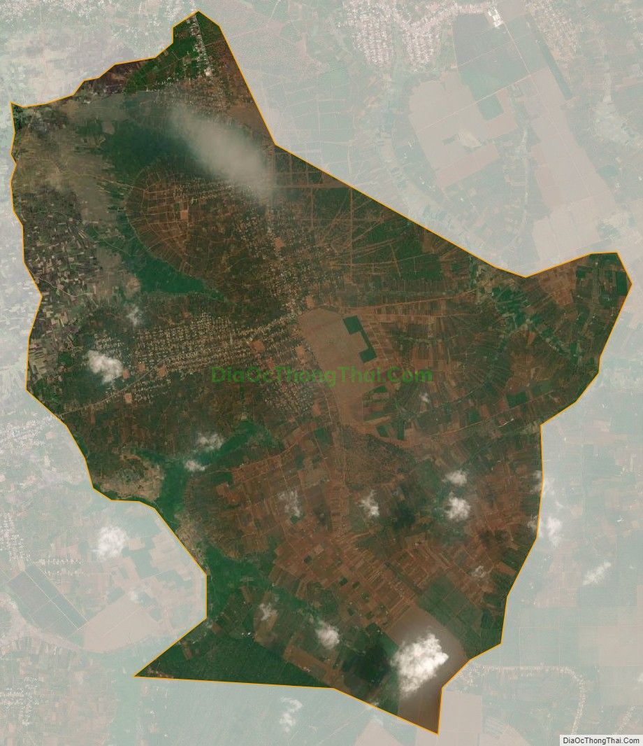 Bản đồ vệ tinh xã Glar, huyện Đak Đoa