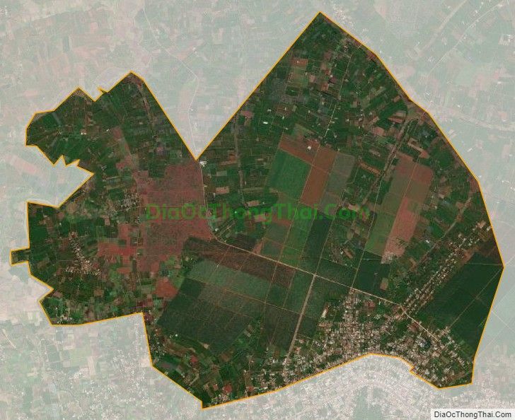 Bản đồ vệ tinh xã H' Neng, huyện Đak Đoa