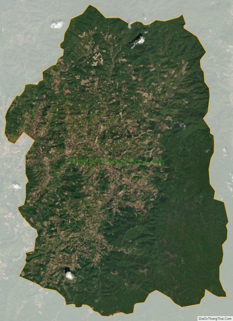 Bản đồ vệ tinh xã Hà Đông, huyện Đak Đoa