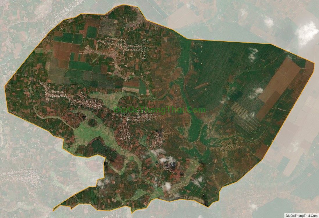 Bản đồ vệ tinh xã Ia Pết, huyện Đak Đoa