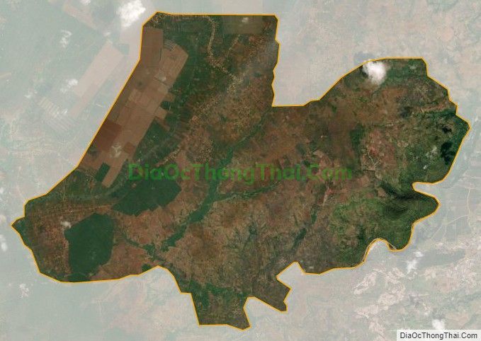 Bản đồ vệ tinh xã Trang, huyện Đak Đoa