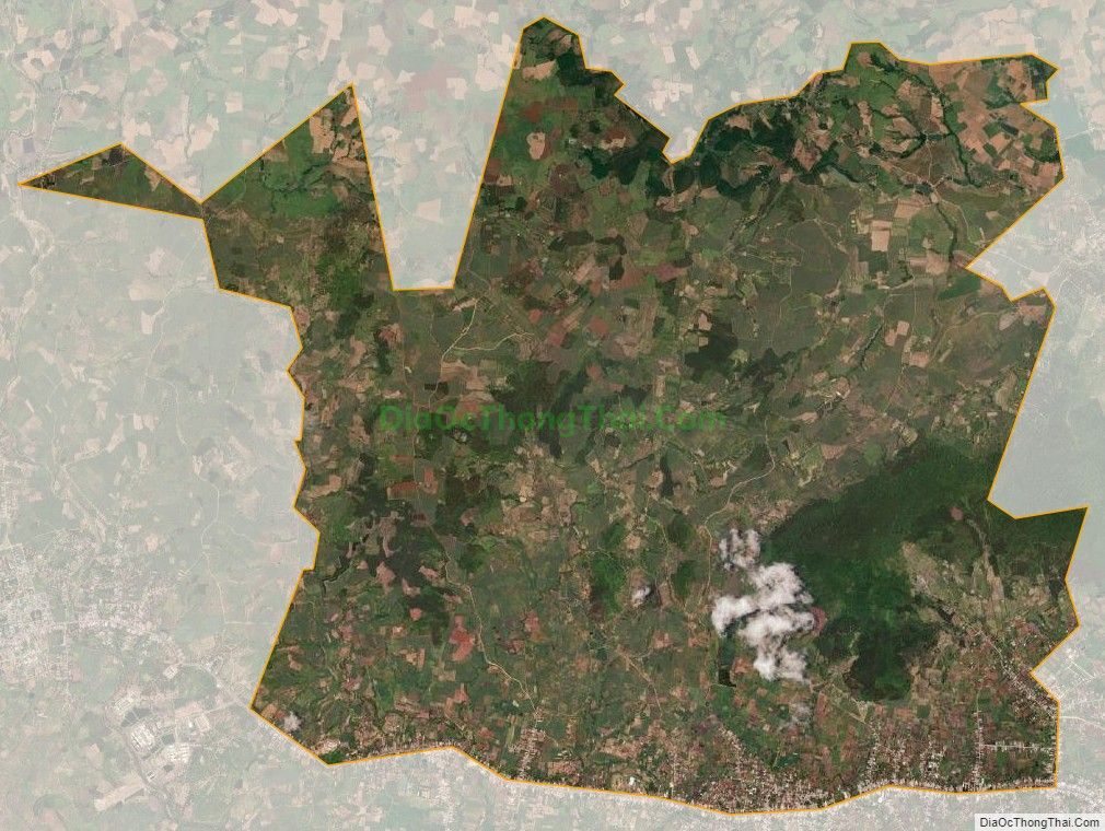 Bản đồ vệ tinh xã Cư An, huyện Đak Pơ