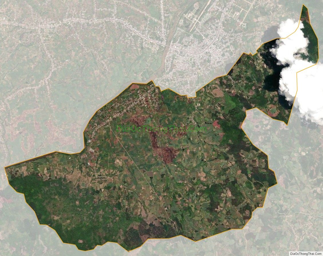 Bản đồ vệ tinh xã Phú An, huyện Đak Pơ