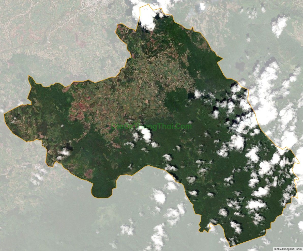 Bản đồ vệ tinh xã Ya Hội, huyện Đak Pơ
