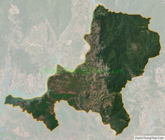 Bản đồ vệ tinh xã Ia Khai, huyện Ia Grai