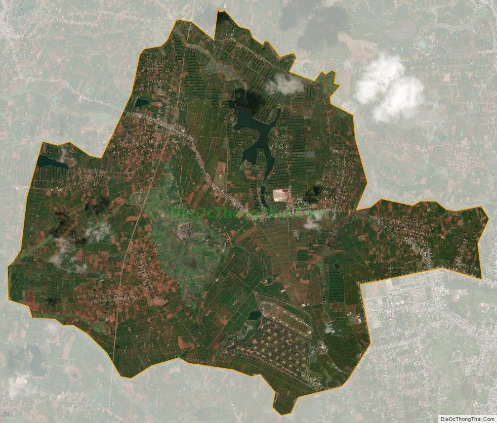 Bản đồ vệ tinh xã Ia Sao, huyện Ia Grai