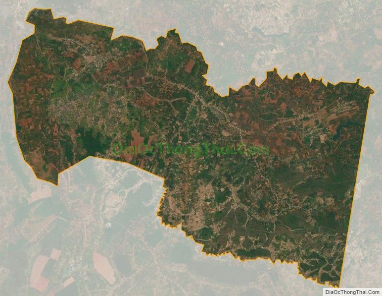 Bản đồ vệ tinh xã Ia Tô, huyện Ia Grai