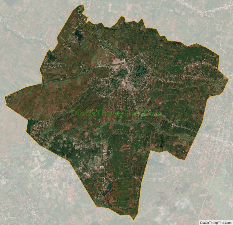 Bản đồ vệ tinh xã Ia Yok, huyện Ia Grai