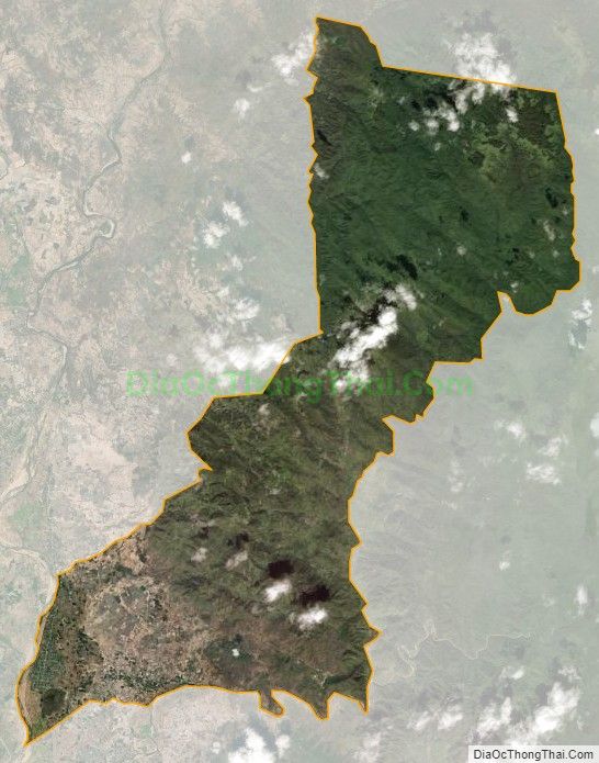 Bản đồ vệ tinh xã Chư Mố, huyện Ia Pa