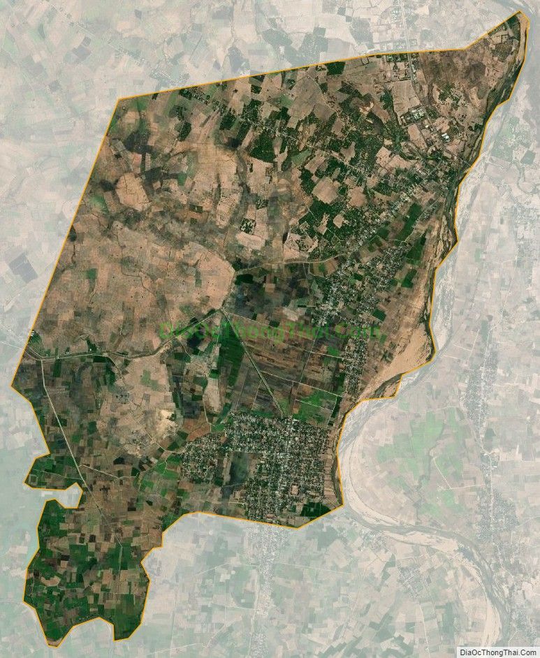 Bản đồ vệ tinh xã Ia Ma Rơn, huyện Ia Pa