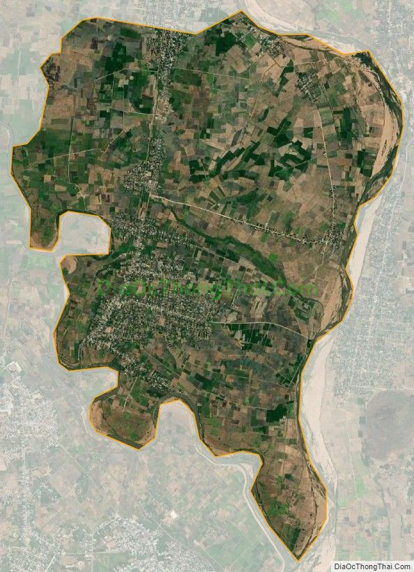 Bản đồ vệ tinh xã Ia Trok, huyện Ia Pa