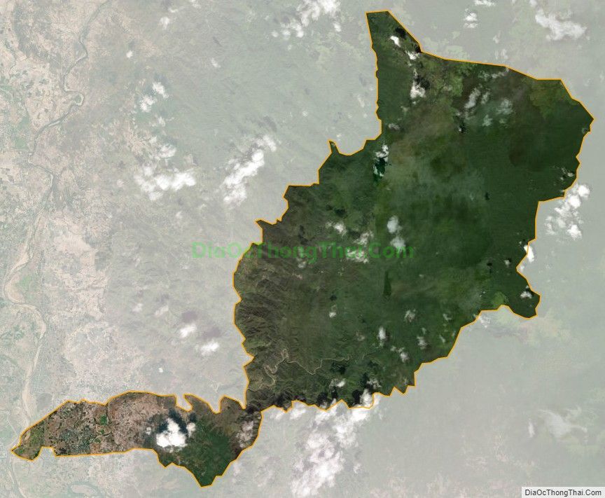Bản đồ vệ tinh xã Ia Tul, huyện Ia Pa