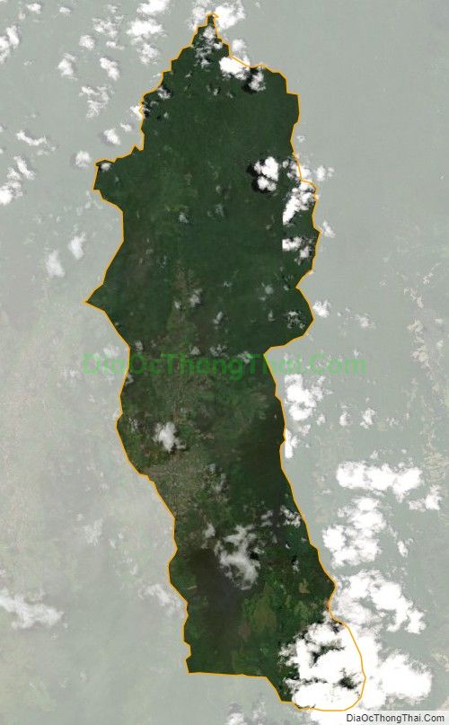 Bản đồ vệ tinh xã Đăk Pling, huyện Kông Chro