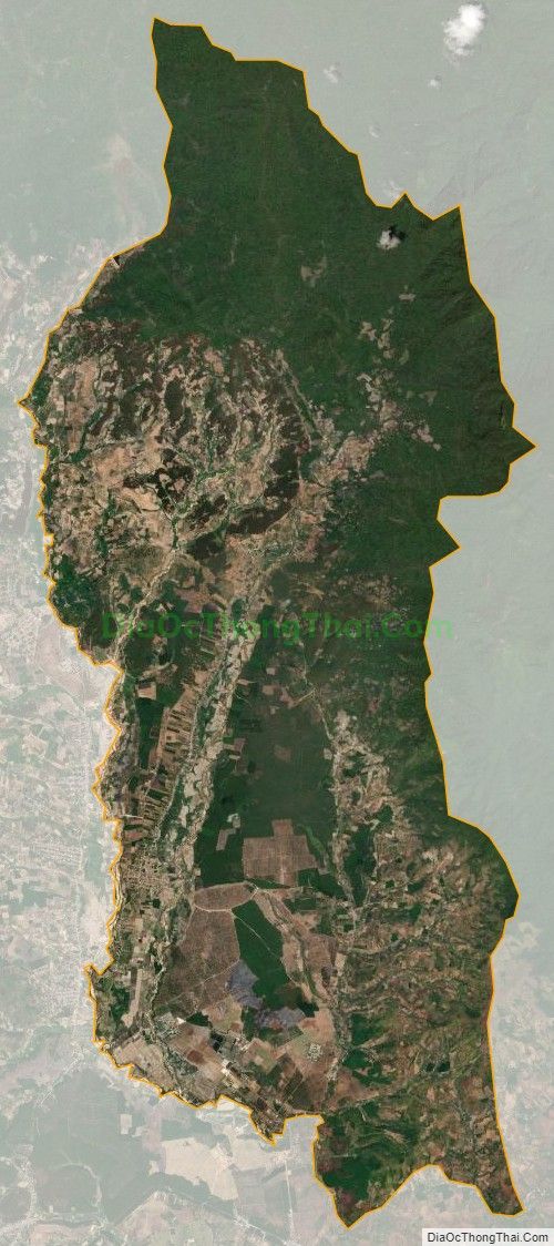 Bản đồ vệ tinh xã Đak Jơ Ta, huyện Mang Yang