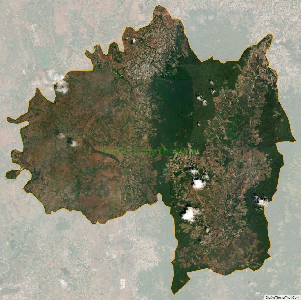 Bản đồ vệ tinh xã Lơ Pang, huyện Mang Yang