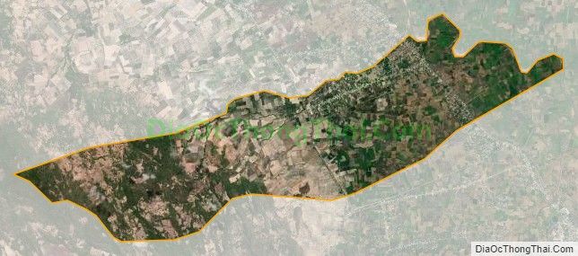 Bản đồ vệ tinh xã Chrôh Pơnan, huyện Phú Thiện