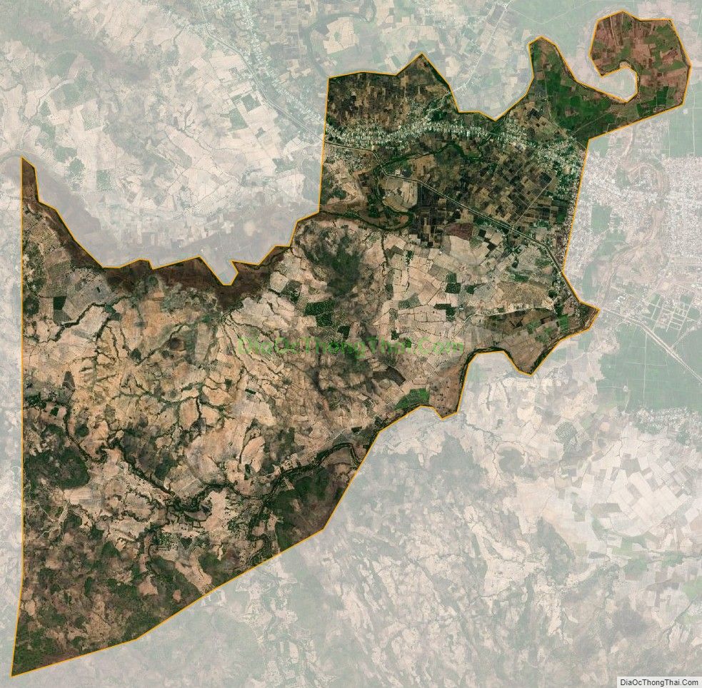 Bản đồ vệ tinh xã Ia Ake, huyện Phú Thiện